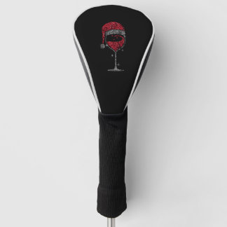 Wine Glass Christmas Wine Glass Wine Christmas Golf Head Cover