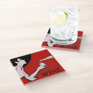 Wine Glass Coaster