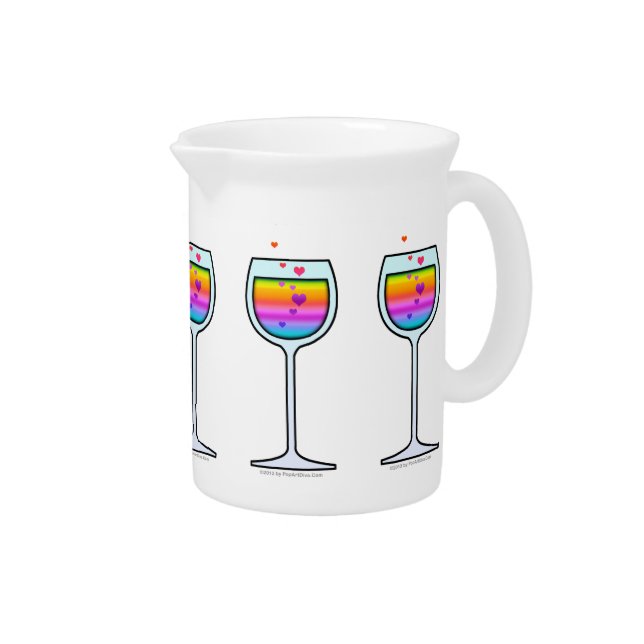 WINE GLASS COCKTAIL PITCHER (Right)