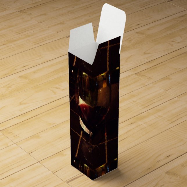 Wine Glass Gift Box (Opened)