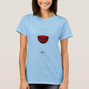 wine glass isolated T-Shirt