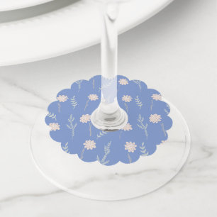 Wine Glass Labels Party Decor Table Name Tags 