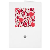 Wine glass pattern cards (Back)