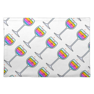 WINE GLASS PLACEMATS