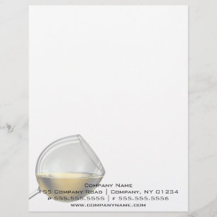 Wine Glass Professional Stationery
