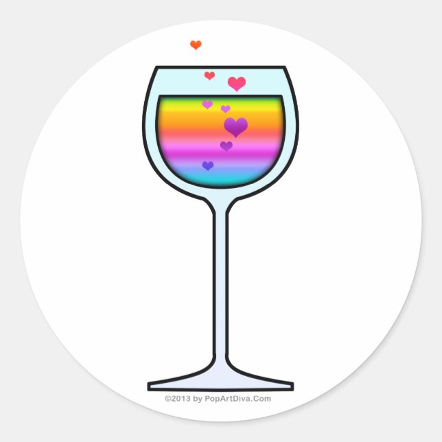 WINE GLASS STICKERS (Front)
