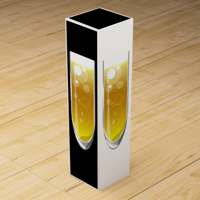 Wine glass window wine box (Back)