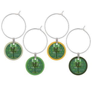 Wine Glass wine charms
