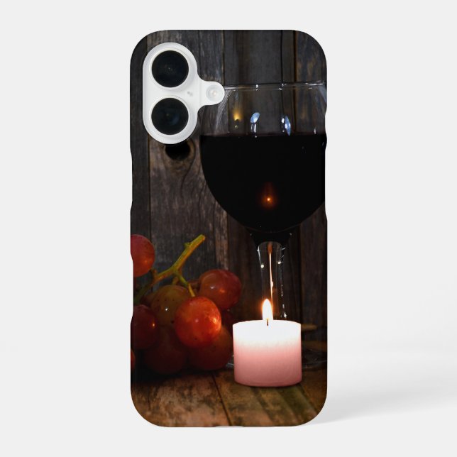 wine glow iphone case (Back)