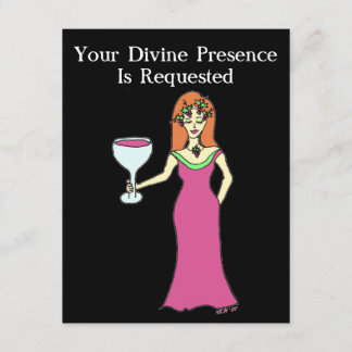 Wine Goddess Gathering Invitation