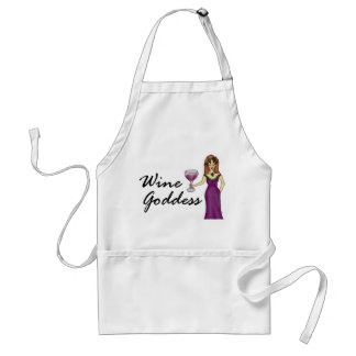 Wine Goddess (No Saying) Apron
