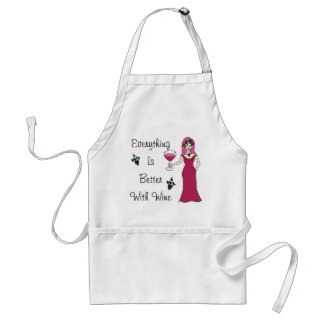 Wine Goddess Simply Divine "Better With Wine" Adult Apron