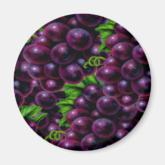 Wine Grapes Magnet