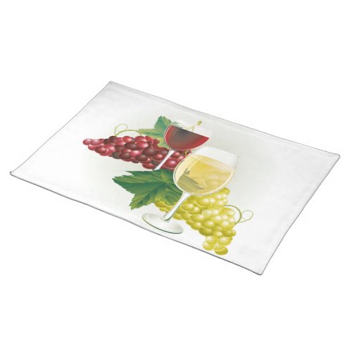 Wine  Grapes Placemat