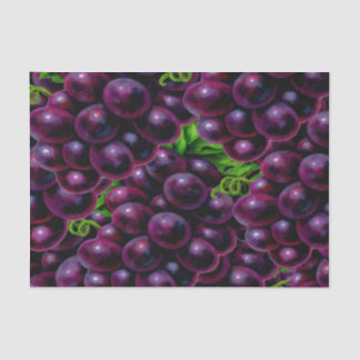 Wine Grapes Tissue Paper