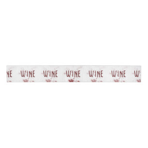 Wine Grosgrain Ribbon
