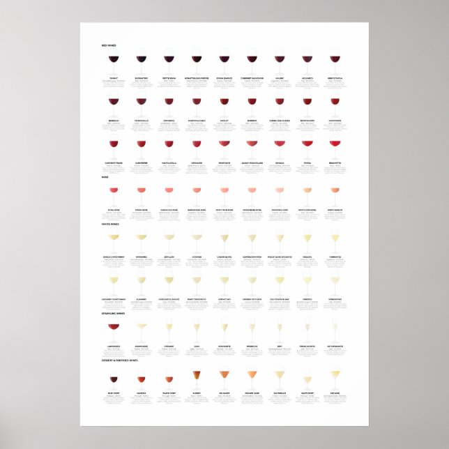 Wine Guide Chart (Front)