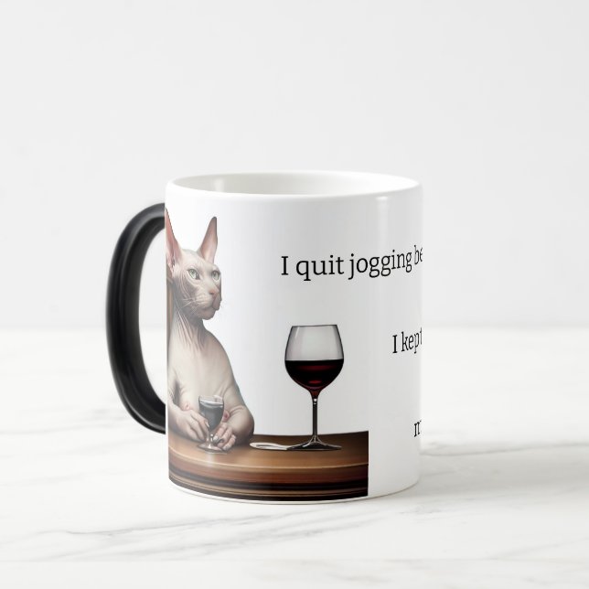 Wine Humor coffee Mug (Front Left)