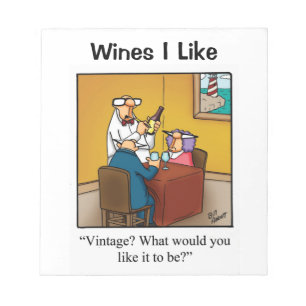Wine Humor Journal Notepad Gift