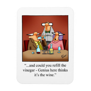  Wine Humor Refrigerator Magnet 