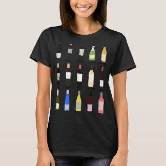 Wine Identification Guide For Wine T-Shirt