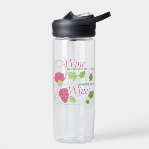 Wine Improves with Age CamelBak Water Bottle