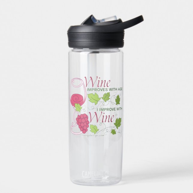 Wine Improves with Age CamelBak Water Bottle (Left)