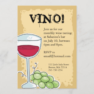 Wine Invitation