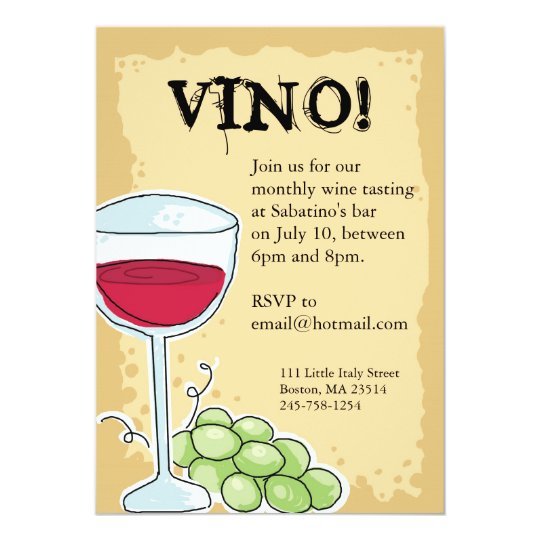Wine Invitation | Zazzle.com
