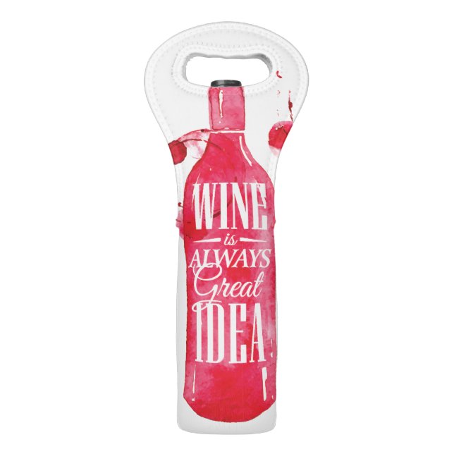Wine is a Great Idea Bag (Front)