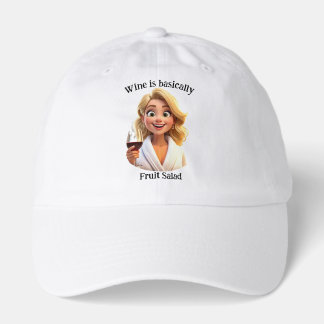 Wine is basically fruit salad hat