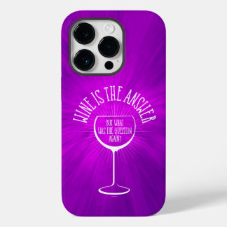 Wine Is The Answer Case-Mate iPhone Case