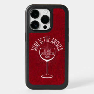 Wine Is The Answer OtterBox iPhone Case