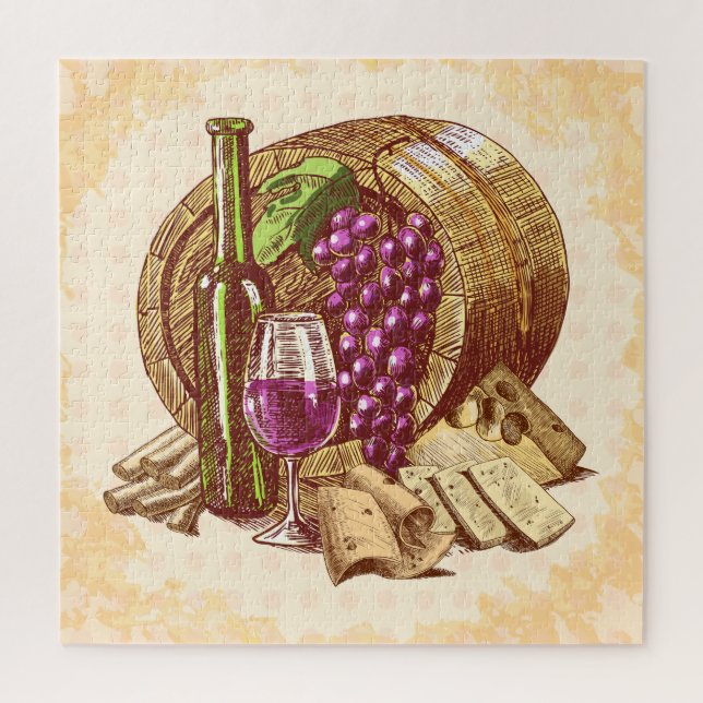 wine jigsaw puzzle (Vertical)