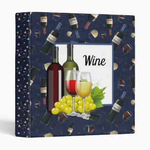 Wine Journal 3 Ring Binder