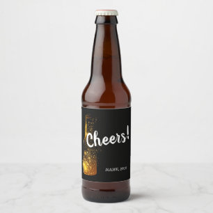 WINE LABEL - cheers, any years, wedding, birthday