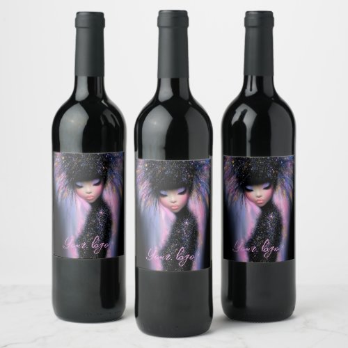 Wine Labels Cosmic Diva Stellar Glow