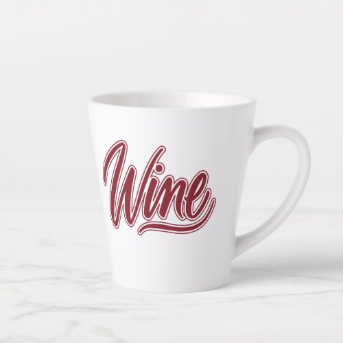 Wine Latte Mug
