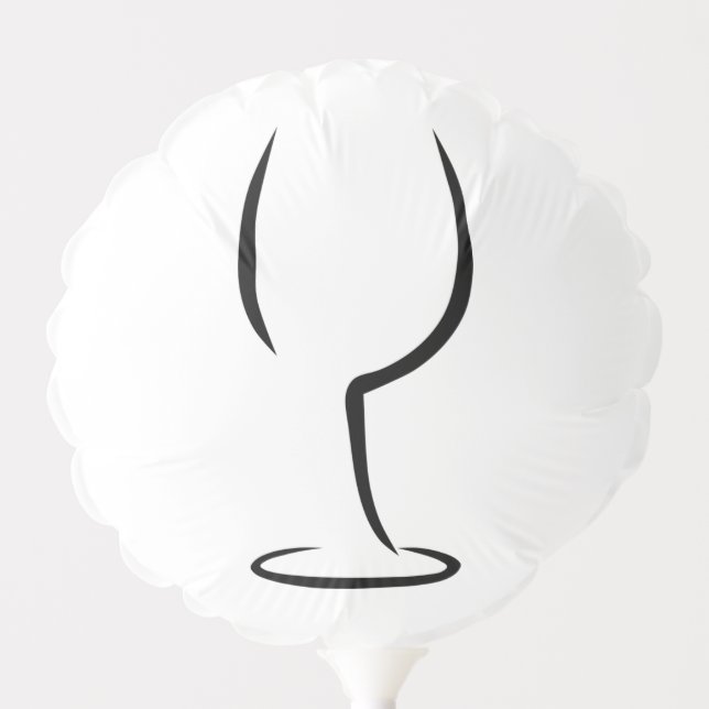 Wine Logo Balloon (Front)