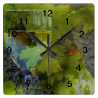 Wine Lover Clock