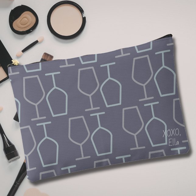 Wine Lover Cosmetic Bag Travel Organizer (Creator Uploaded)