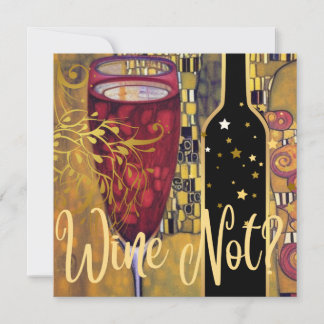 Wine Lover Holiday Card