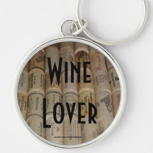 Wine Lover Keychain