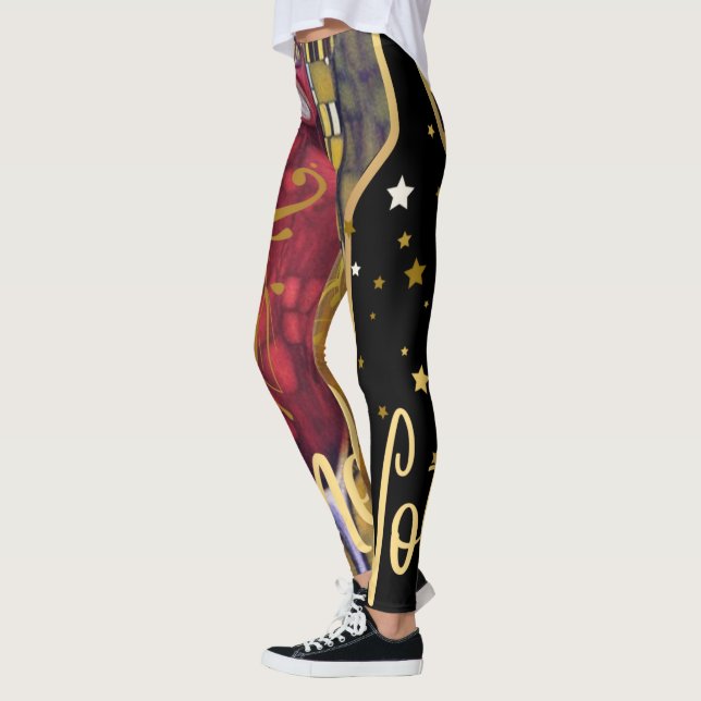 Wine Lover Leggings (Left)