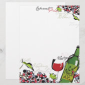 Wine Lover Letterhead (Front/Back)