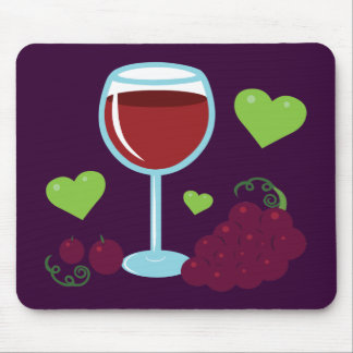 Wine Lover Mouse Pad