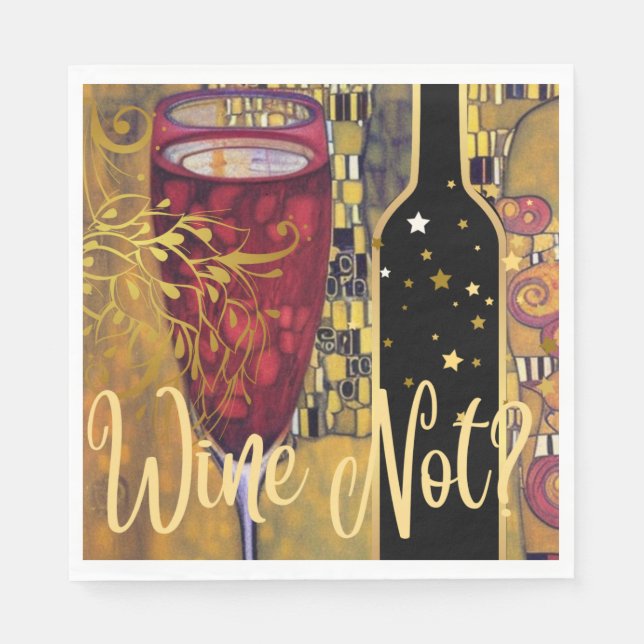 Wine Lover Napkins (Front)