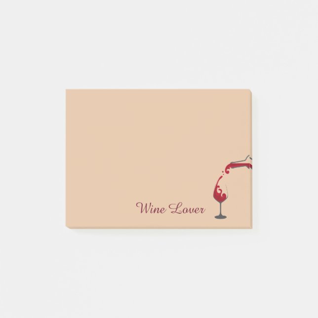 Wine Lover Post-it-Notes Post-it Notes (Front)