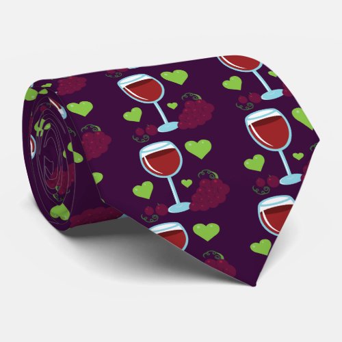 Wine Lover Tie