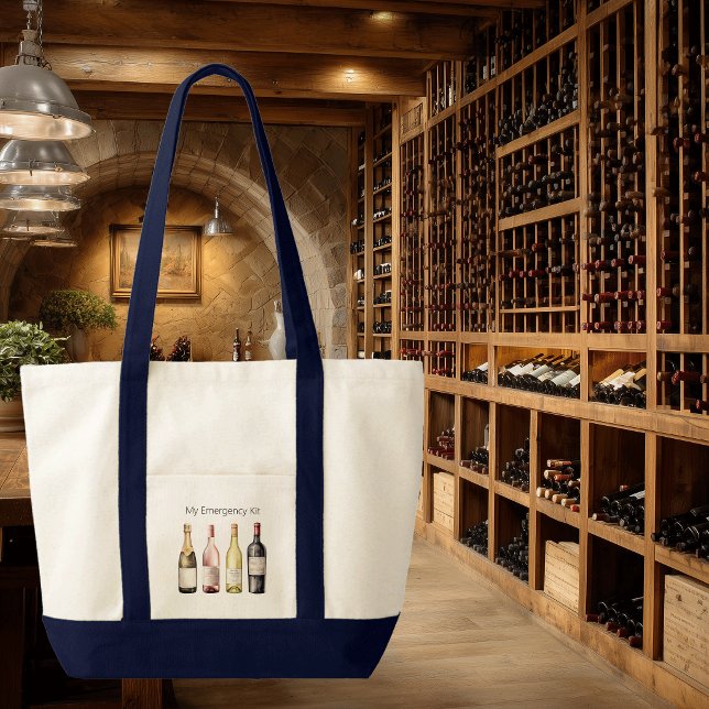 Wine Lover Tote Bag with Funny Saying  (Wine lover tote bag)